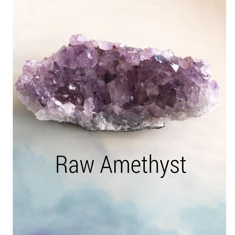 Raw Brazilian Amethyst Crystal 🇧🇷 🔮 Boho